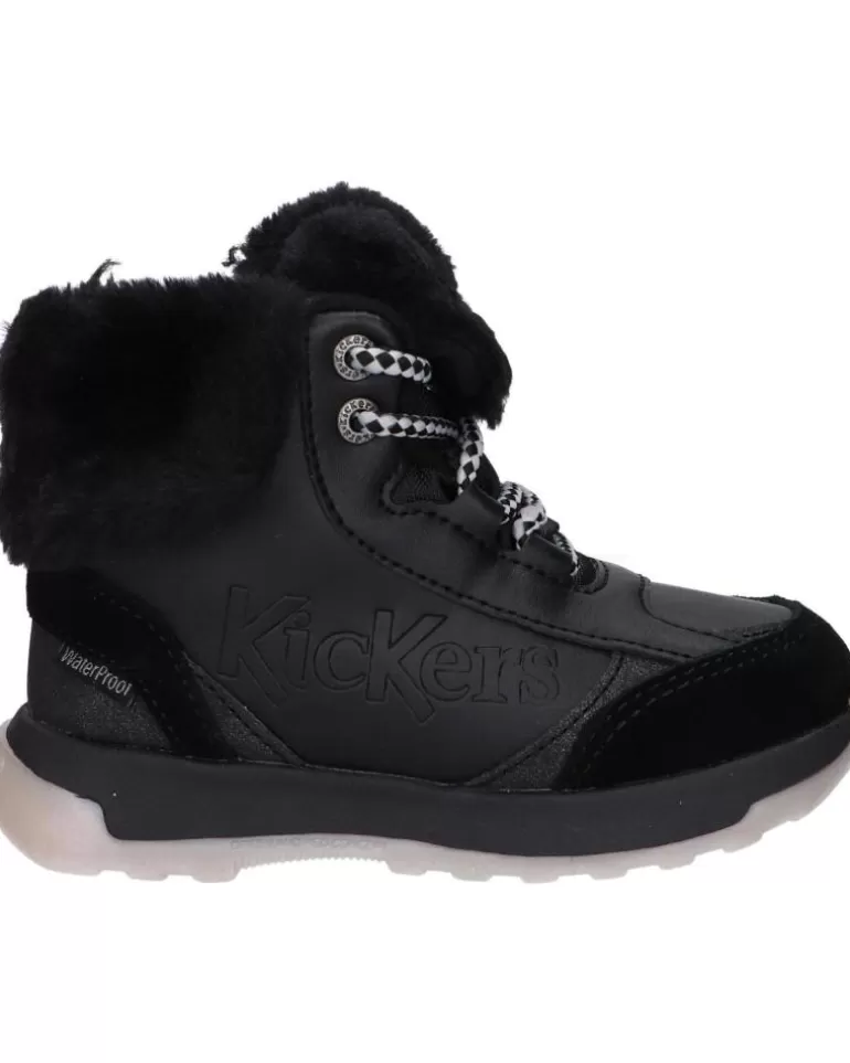 KICKERS De Niño 910810-30 Kickfluffy 8 Noir Store