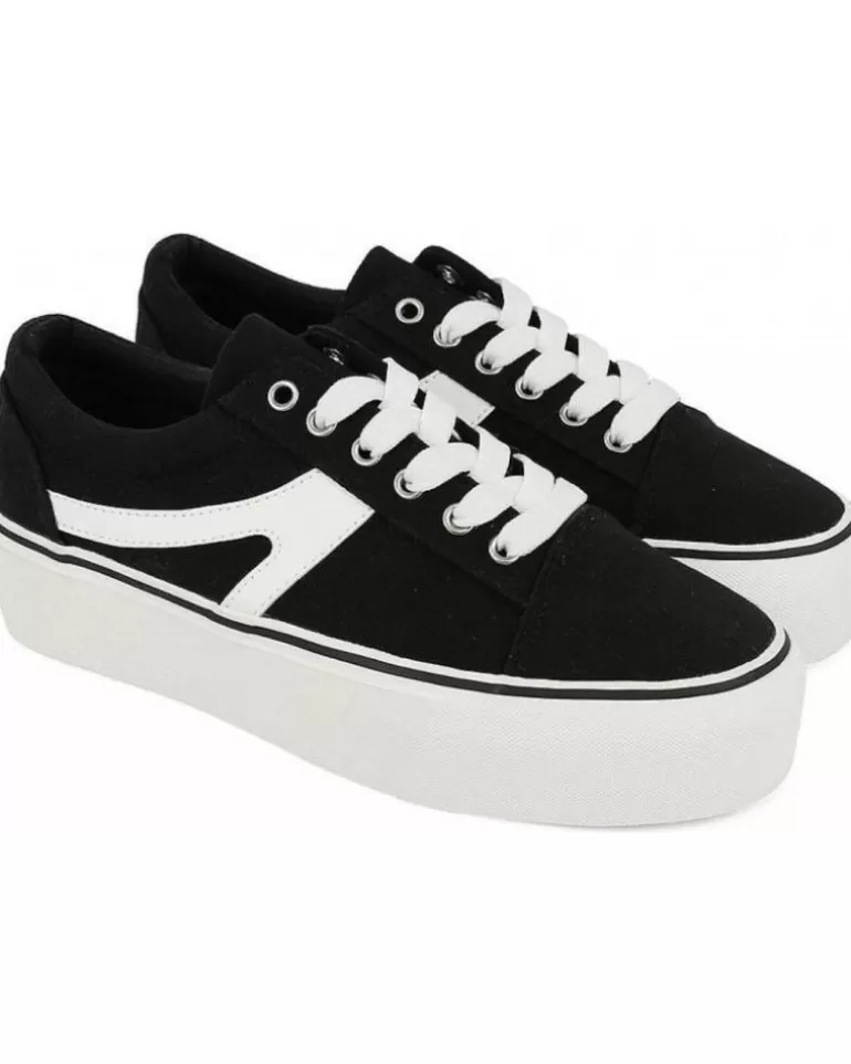 CHIKA10 Deportivas De Niña Urban Up Negro Outlet