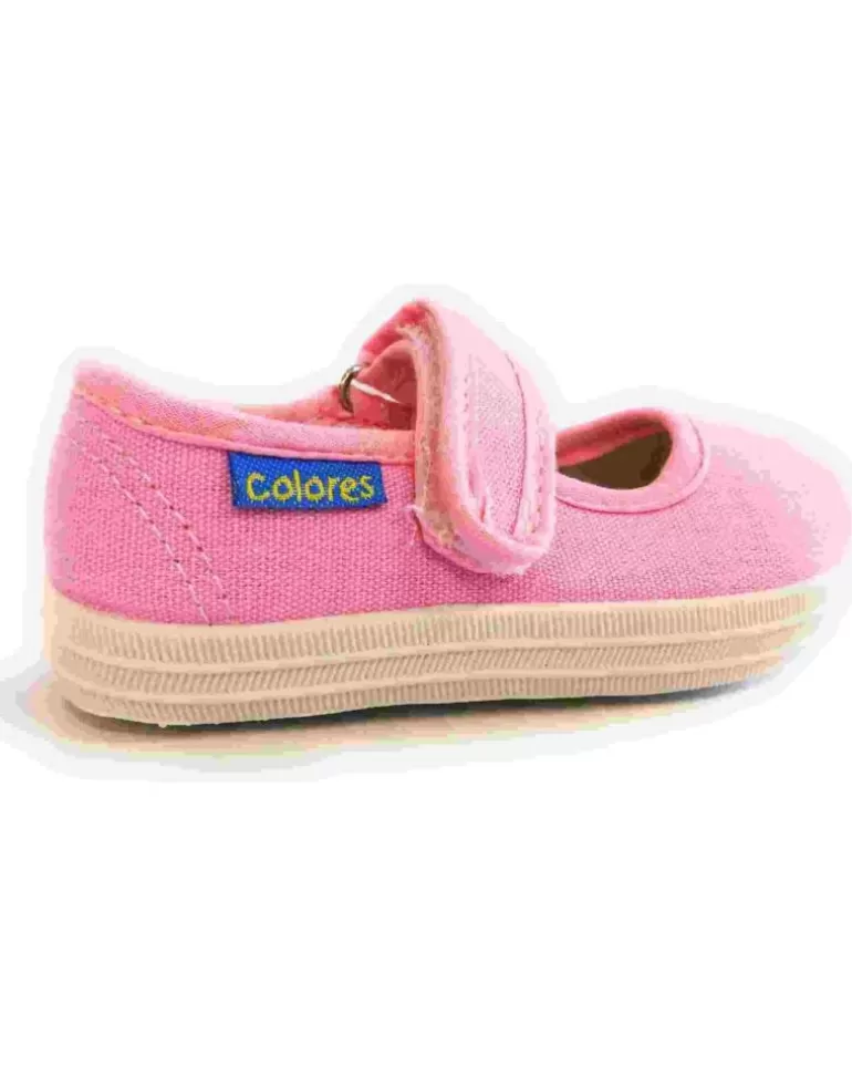 COLORES Deportivas De Niña Mercedes Lona 1910 Rosa Best
