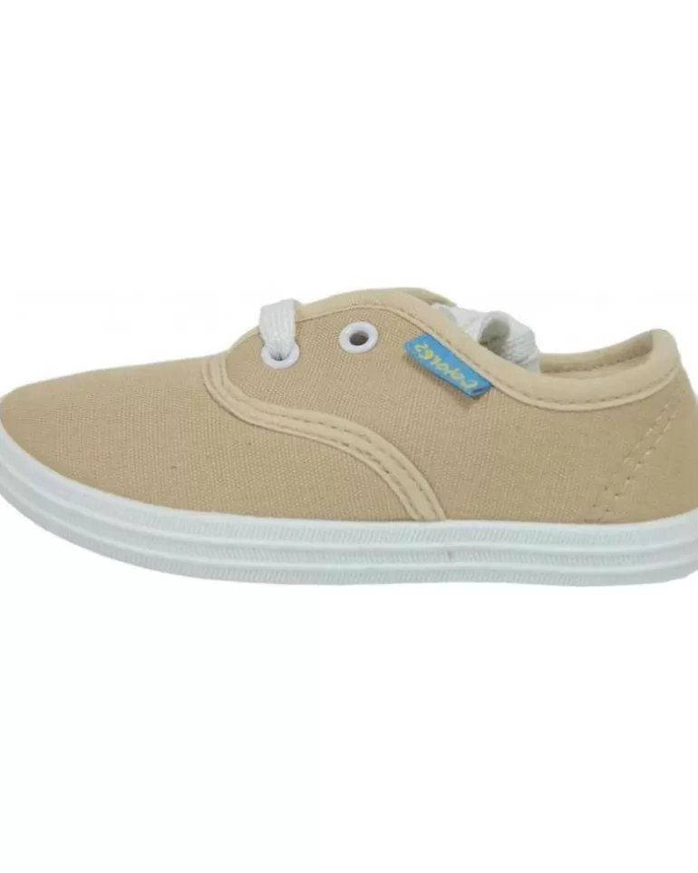 COLORES Deportivas De Niña Zapatilla Lona 1917 Beige Store