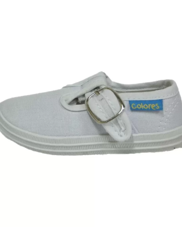 COLORES Deportivas De Niño Pepito Lona 190831 Blanco Outlet