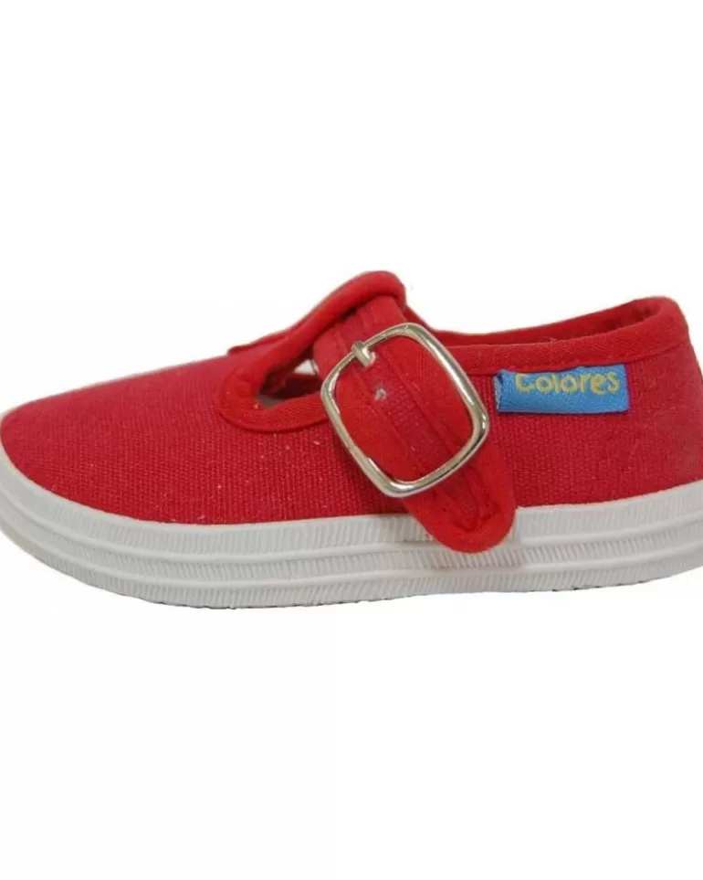 COLORES Deportivas De Niño Pepito Lona 190831 Rojo Cheap