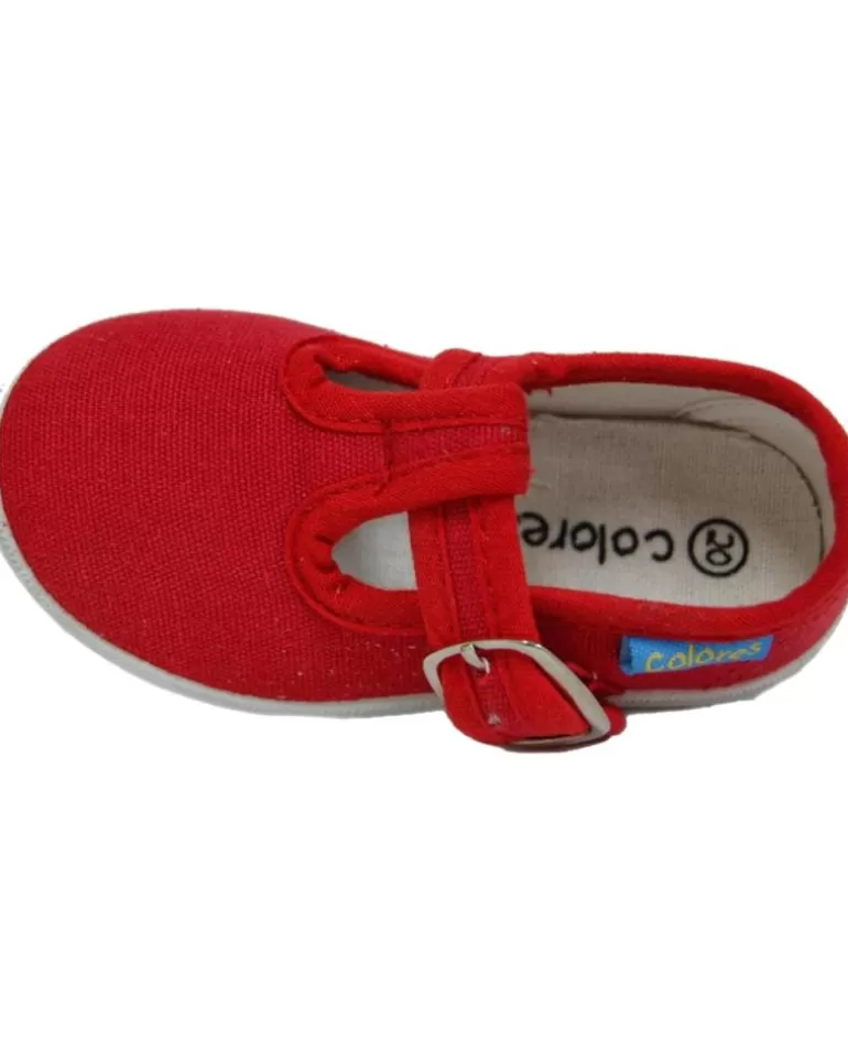 COLORES Deportivas De Niño Pepito Lona 190831 Rojo Cheap