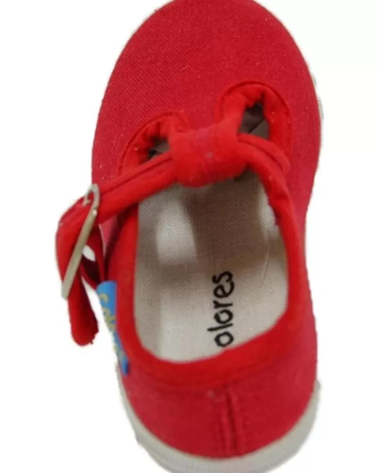 COLORES Deportivas De Niño Pepito Lona 190831 Rojo Cheap