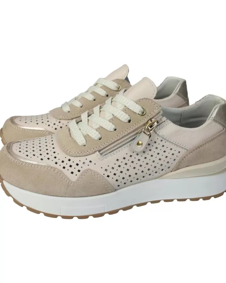 D`CUTILLAS Deportivas De Mujer 72150 Beig-Camel Online