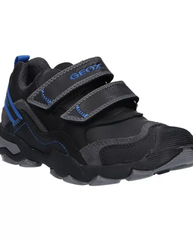 GEOX Deportivas De Hombre Y Niño J159Va 085Fu J Buller Boy C0245 Black-Royal Cheap
