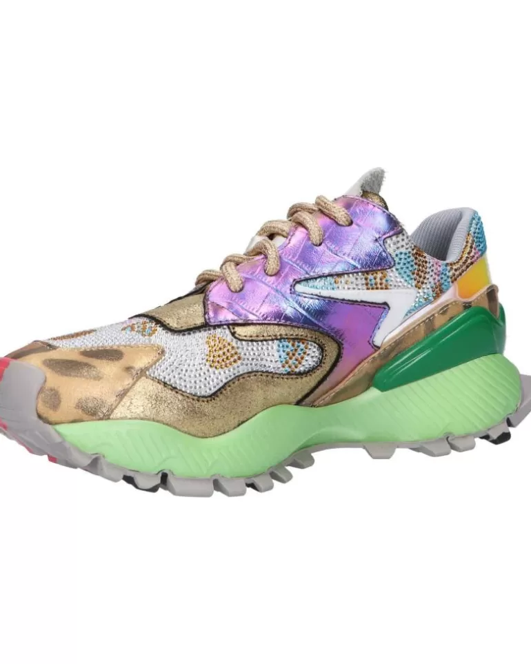 EXE Deportivas De Mujer 134-8 Leather Gold Leather Gold Cheap