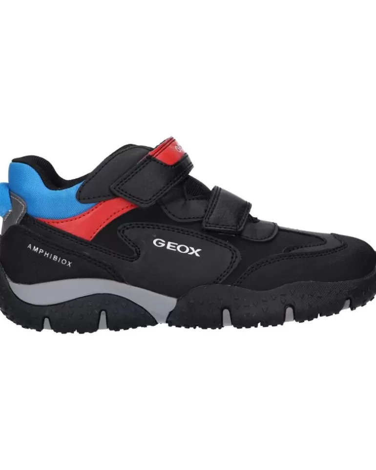 GEOX Deportivas De Mujer Y Niña Y Niño J2642A 050Bu Jr Baltic Boy B Abx C9221 Black-Sky Cheap