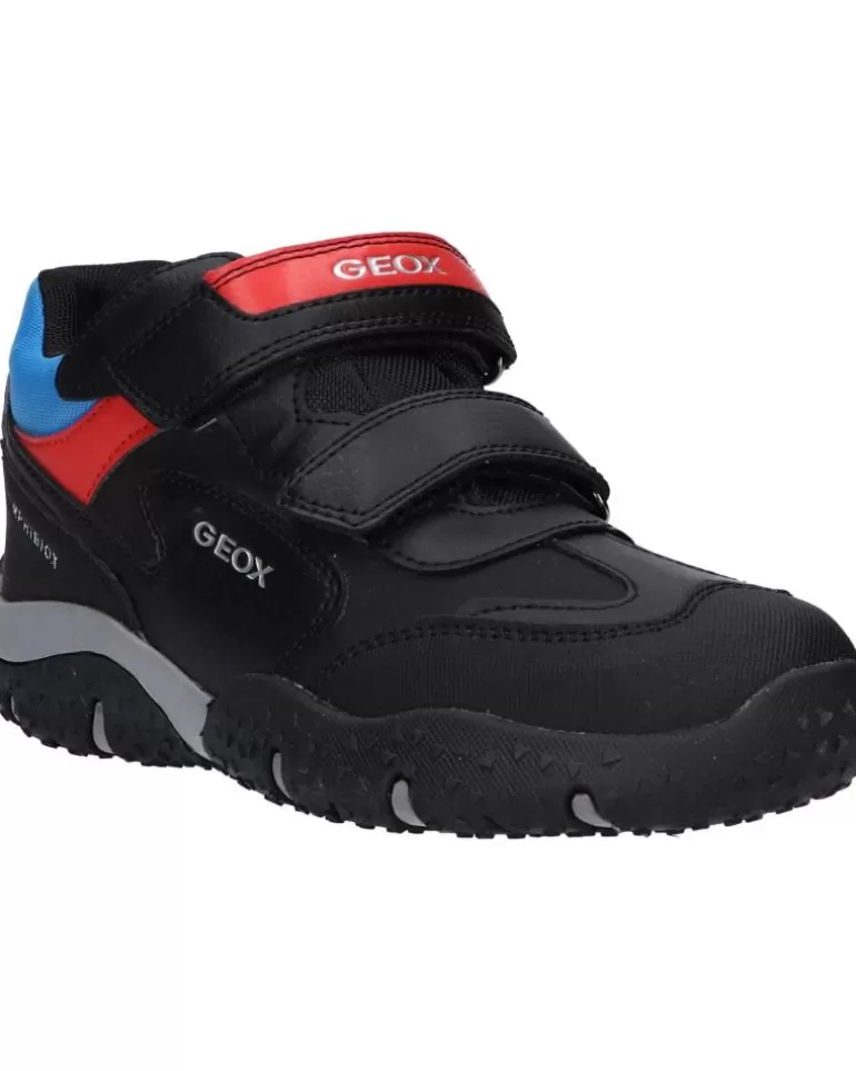 GEOX Deportivas De Mujer Y Niña Y Niño J2642A 050Bu Jr Baltic Boy B Abx C9221 Black-Sky Cheap