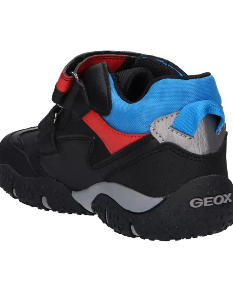 GEOX Deportivas De Mujer Y Niña Y Niño J2642A 050Bu Jr Baltic Boy B Abx C9221 Black-Sky Cheap