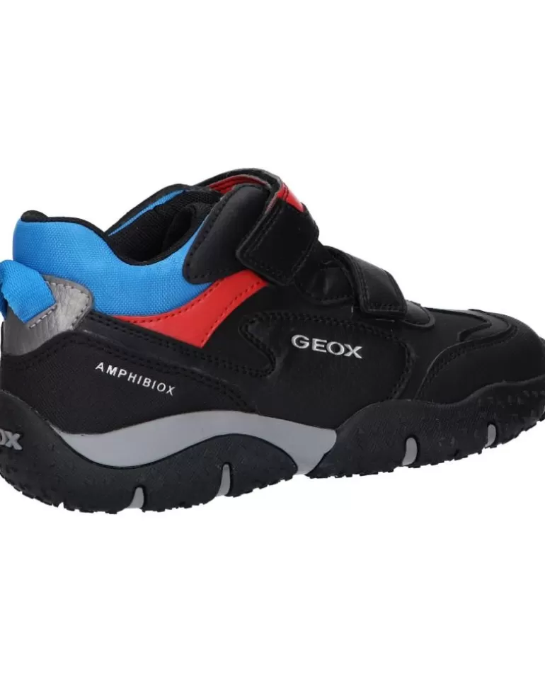 GEOX Deportivas De Mujer Y Niña Y Niño J2642A 050Bu Jr Baltic Boy B Abx C9221 Black-Sky Cheap