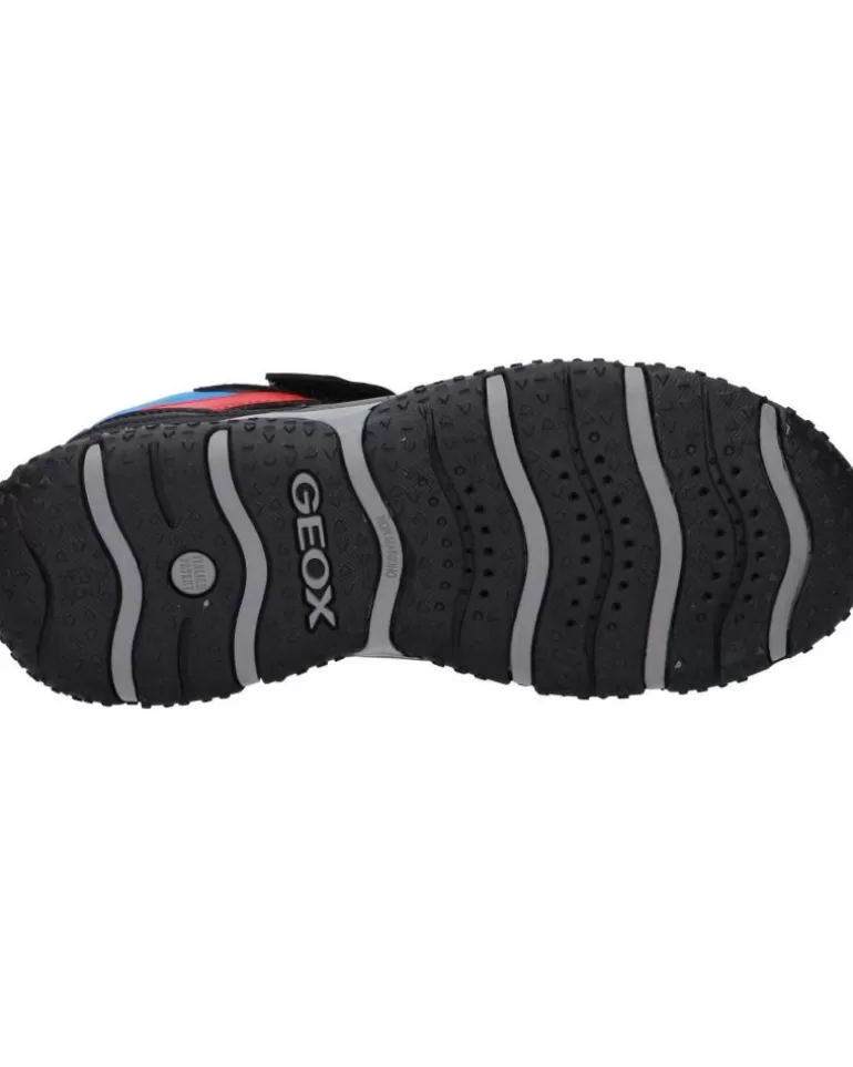 GEOX Deportivas De Mujer Y Niña Y Niño J2642A 050Bu Jr Baltic Boy B Abx C9221 Black-Sky Cheap