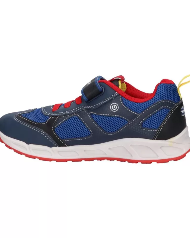 GEOX Deportivas De Niña Y Niño J0294A 01454 J Shuttle Boy C0735 Navy-Red Hot