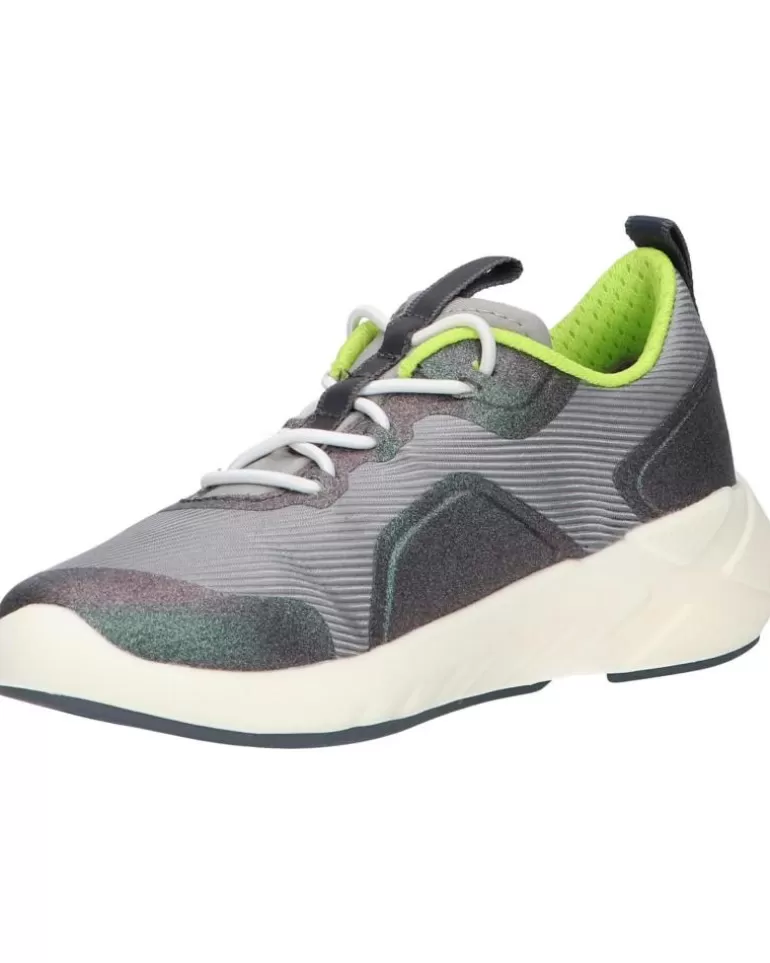 GEOX Deportivas De Niño J04Dda 011Bc J Playkix Boy C1695 Dk Silver-Lime Outlet