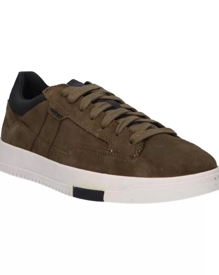 GEOX Deportivas De Hombre U16Agb 00022 U Segnale C3009 Military Flash Sale