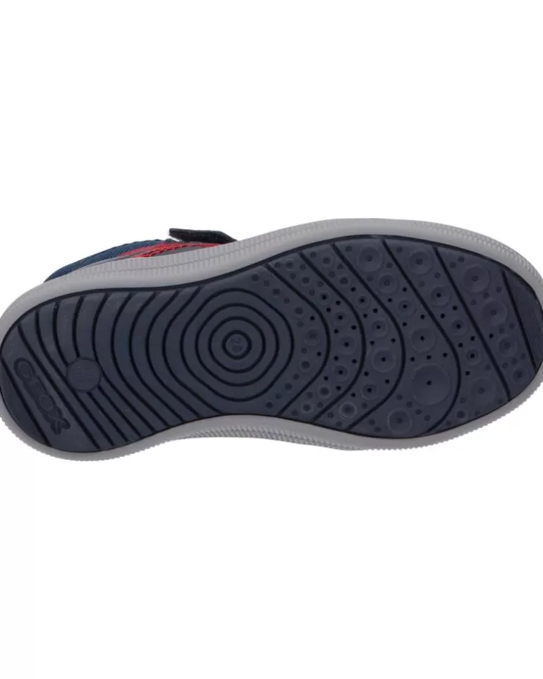 GEOX Deportivas De Hombre Y Niño J044Aa 05411 J Arzach Boy C0735 Navy-Red Hot