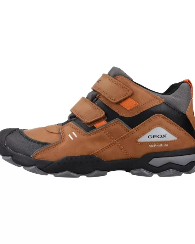 GEOX Deportivas De Hombre Y Niño J169Wa 0Mefu J Buller Boy B Abx C0616 Brown-Orange Flash Sale
