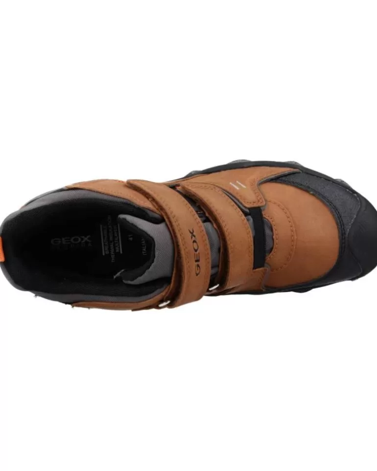 GEOX Deportivas De Hombre Y Niño J169Wa 0Mefu J Buller Boy B Abx C0616 Brown-Orange Fashion