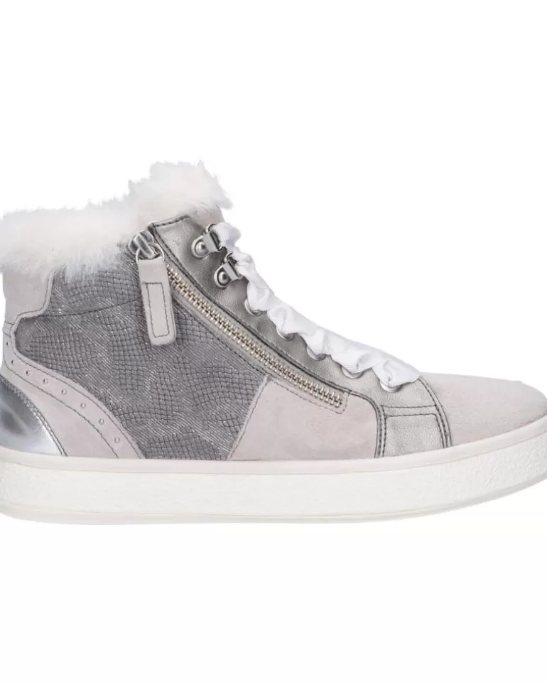 GEOX Deportivas De Mujer Y Niña D26Ffc 0Bs22 D Leelu C0358 Dk Grey-Lt Grey Fashion