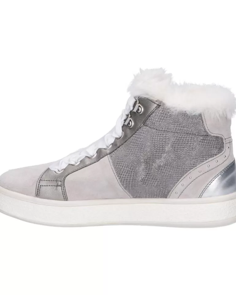 GEOX Deportivas De Mujer Y Niña D26Ffc 0Bs22 D Leelu C0358 Dk Grey-Lt Grey Fashion