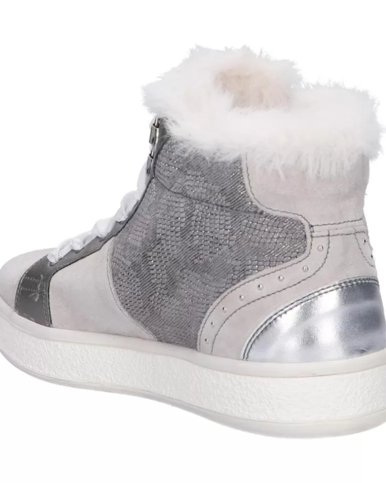 GEOX Deportivas De Mujer Y Niña D26Ffc 0Bs22 D Leelu C0358 Dk Grey-Lt Grey Fashion