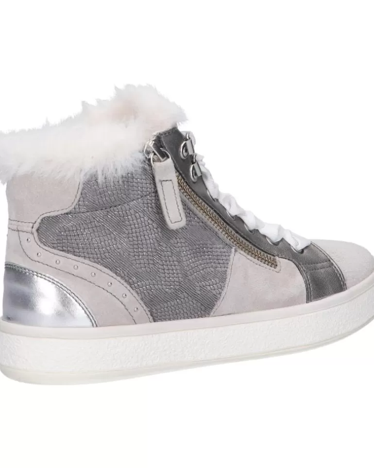 GEOX Deportivas De Mujer Y Niña D26Ffc 0Bs22 D Leelu C0358 Dk Grey-Lt Grey Fashion