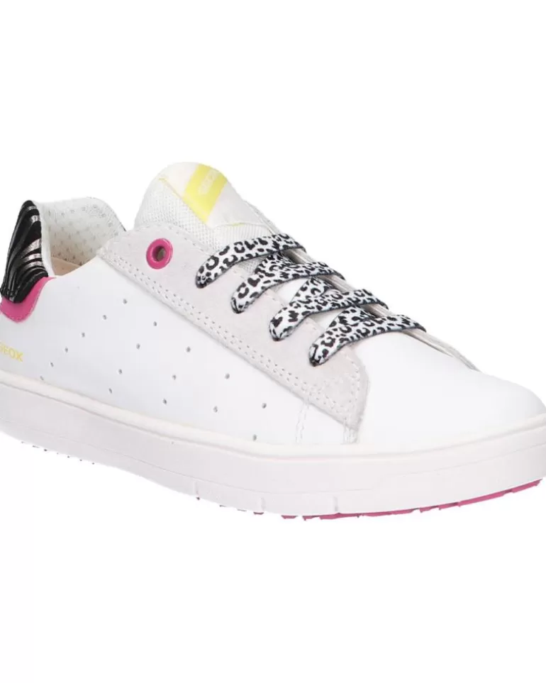 GEOX Deportivas De Mujer Y Niña J15Dwa 08522 J Silenex Girl C0406 White-Pink Cheap