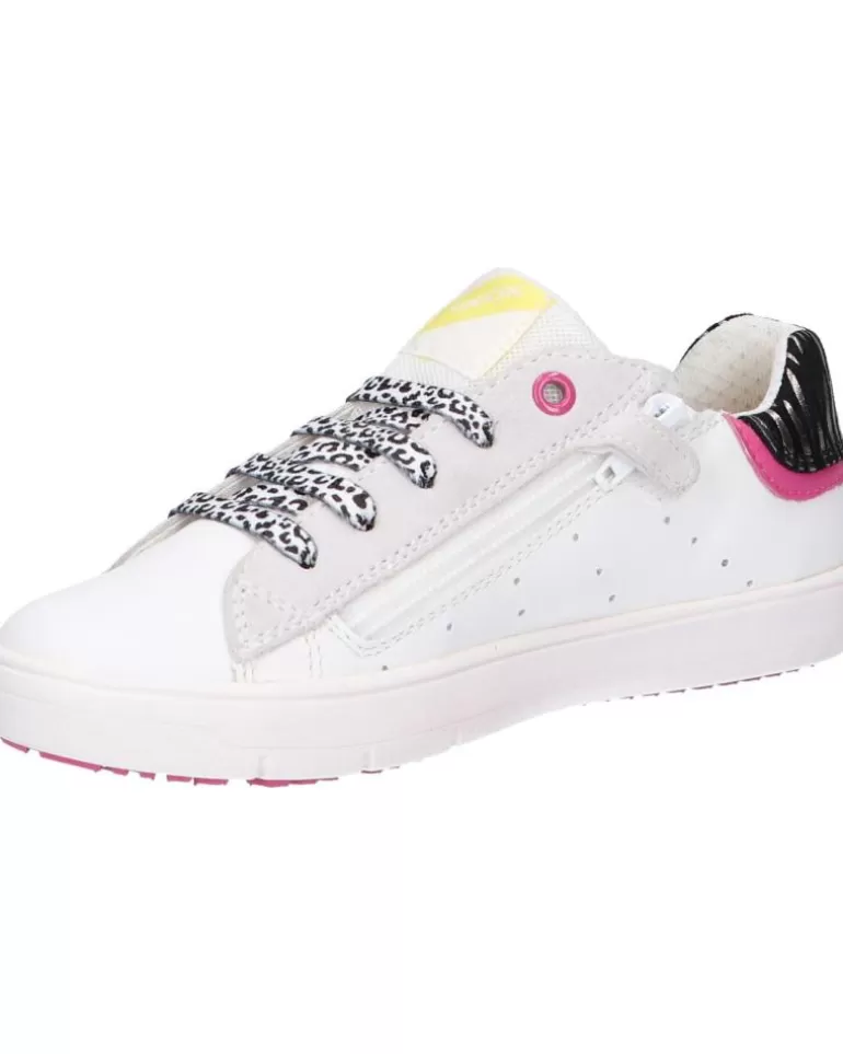 GEOX Deportivas De Mujer Y Niña J15Dwa 08522 J Silenex Girl C0406 White-Pink Cheap