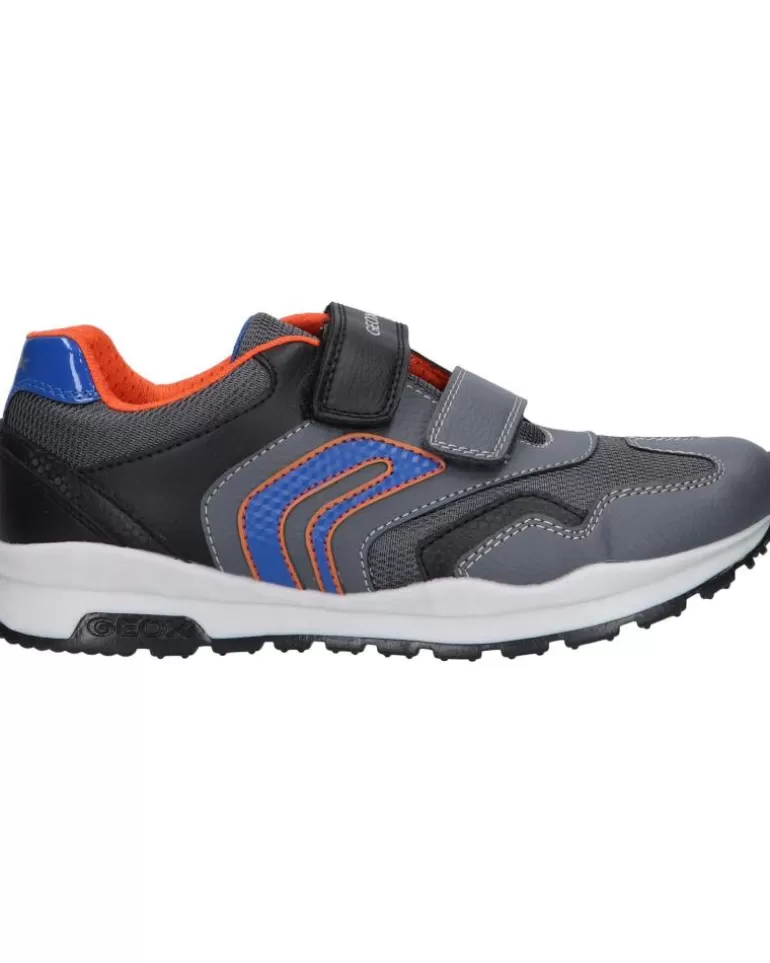 GEOX Deportivas De Mujer Y Niña Y Niño J0415A 0Buce J Pavel C0071 Dk Grey-Royal Flash Sale