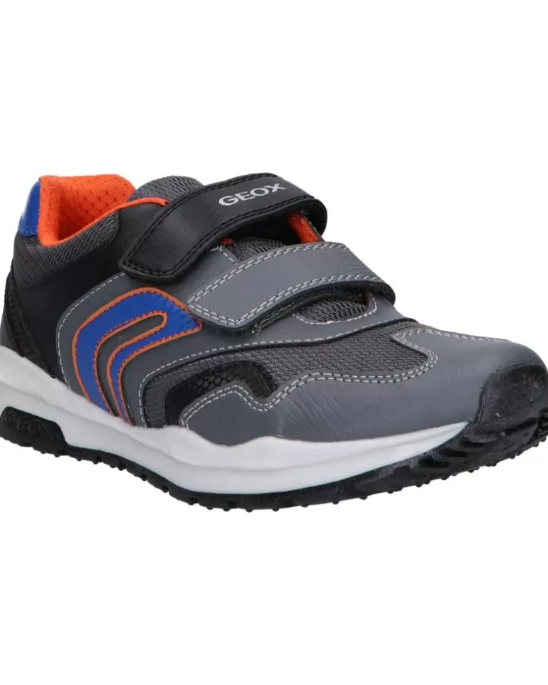 GEOX Deportivas De Mujer Y Niña Y Niño J0415A 0Buce J Pavel C0071 Dk Grey-Royal Flash Sale