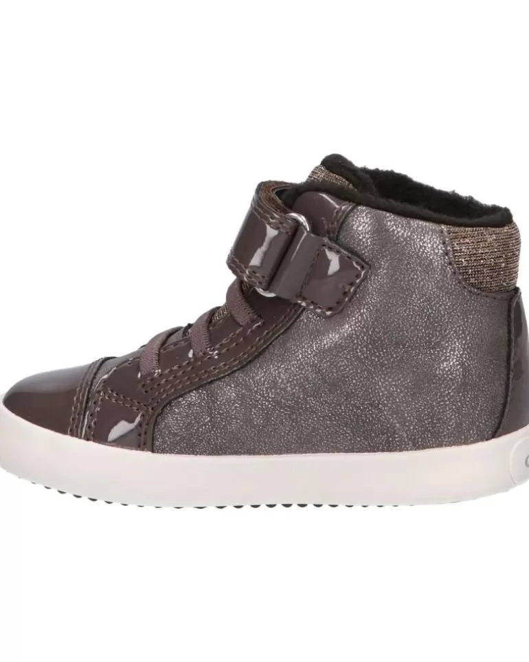 GEOX Deportivas De Niña B041Mb 0Pvhh B Gisli Girl C9006 Smoke Grey Cheap