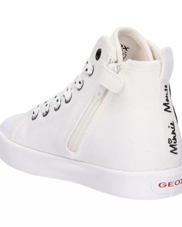 GEOX Deportivas De Niña J0204F 00010 Jr Ciak Girl C0644 Off White-Red Shop