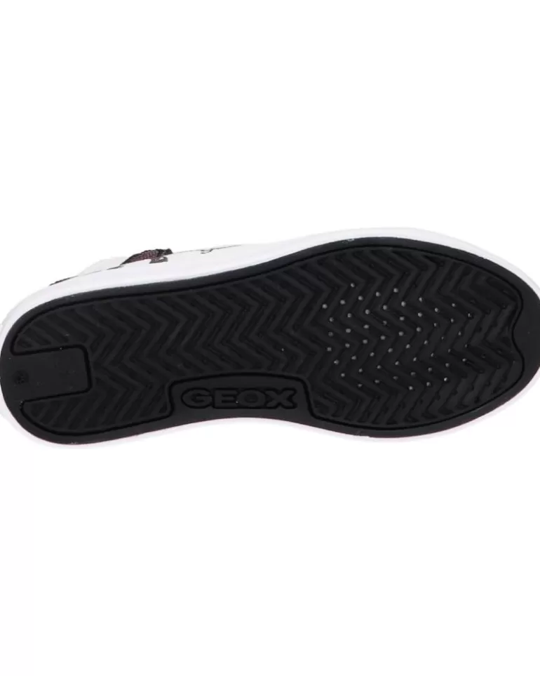 GEOX Deportivas De Niña J0204F 00010 Jr Ciak Girl C0644 Off White-Red Shop