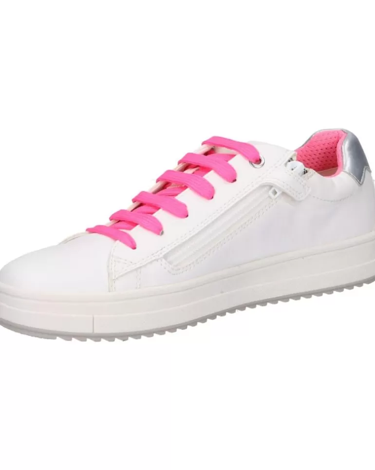 GEOX Deportivas De Niña J02Bdb 000Bc J Rebecca Girl C0563 White-Fuchsia Best Sale