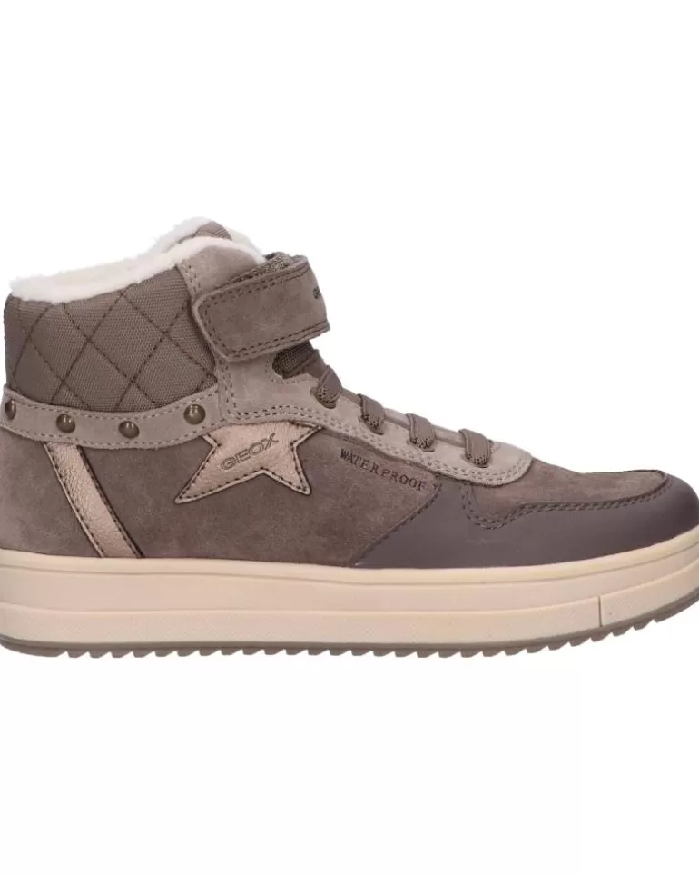 GEOX Deportivas De Niña J04Cvb 022Fu J Rebecca Girl Wpf C9006 Smoke Grey Cheap