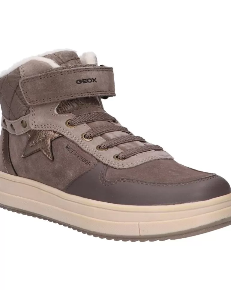 GEOX Deportivas De Niña J04Cvb 022Fu J Rebecca Girl Wpf C9006 Smoke Grey Cheap