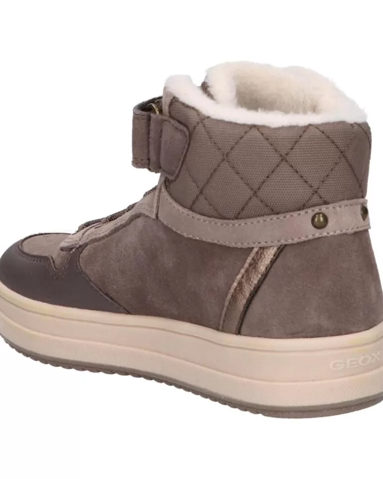 GEOX Deportivas De Niña J04Cvb 022Fu J Rebecca Girl Wpf C9006 Smoke Grey Cheap