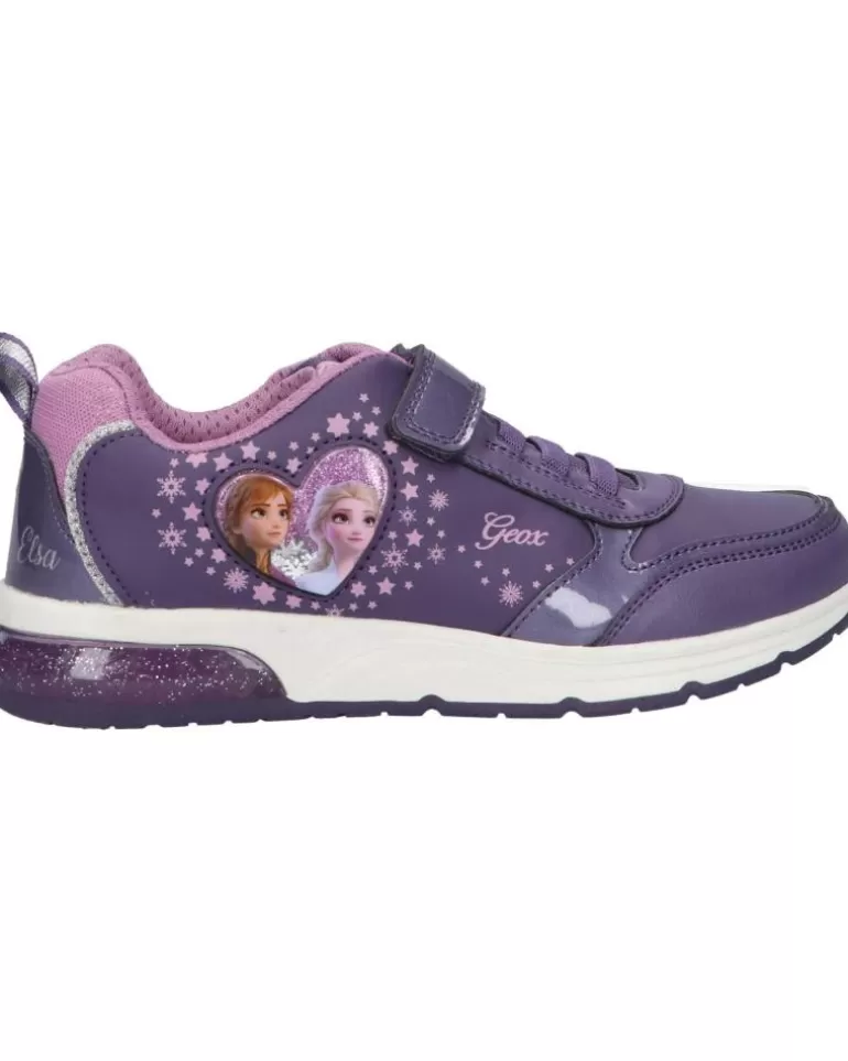 GEOX Deportivas De Niña J168Vb 0Bckn J Spaceclub Girl C8406 Purple-Mauve Cheap