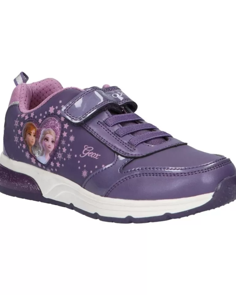 GEOX Deportivas De Niña J168Vb 0Bckn J Spaceclub Girl C8406 Purple-Mauve Cheap