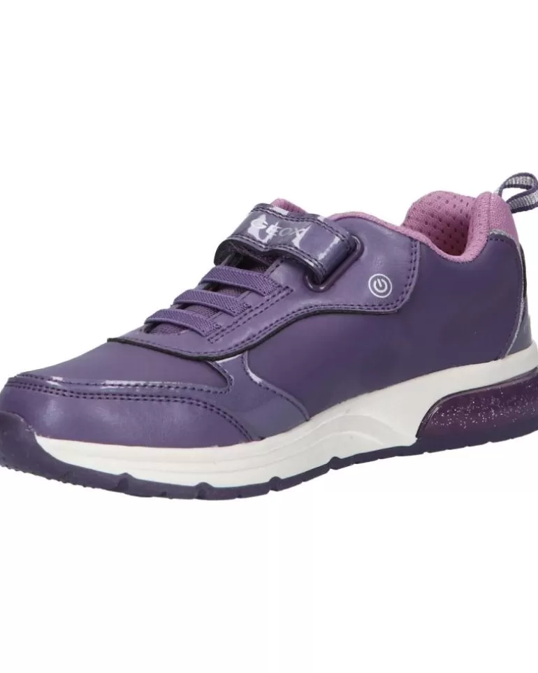 GEOX Deportivas De Niña J168Vb 0Bckn J Spaceclub Girl C8406 Purple-Mauve Cheap