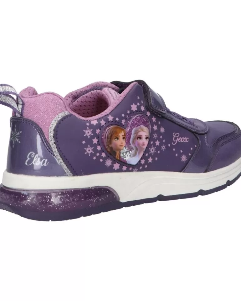 GEOX Deportivas De Niña J168Vb 0Bckn J Spaceclub Girl C8406 Purple-Mauve Cheap