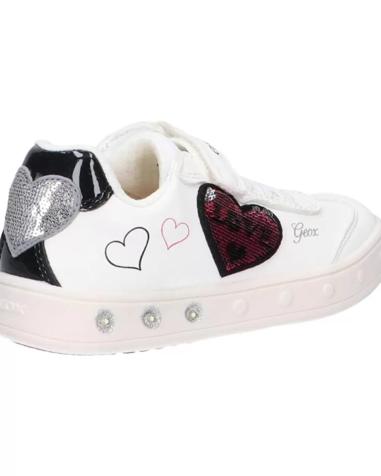 GEOX Deportivas De Niña J168Wd 0Bckn J Skylin Girl C1000 White Hot