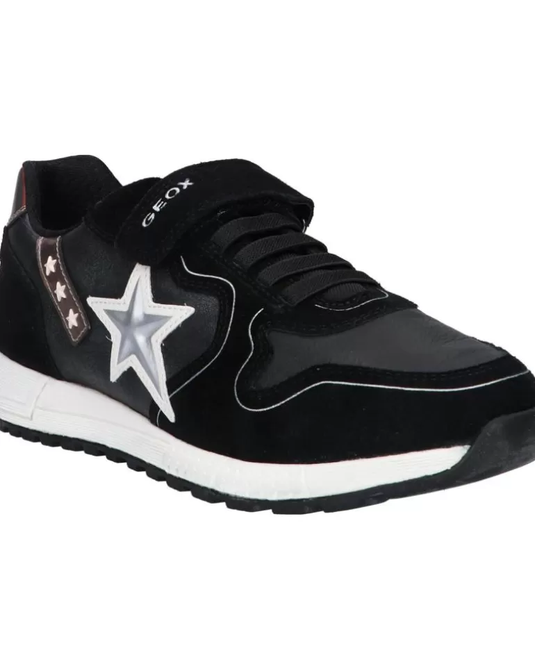 GEOX Deportivas De Niña J16Aqa 02285 J Alben Girl C0039 Black-Silver Best