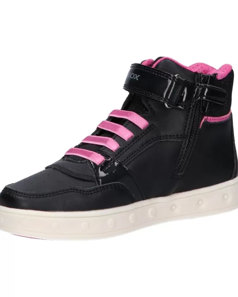 GEOX Deportivas De Niña J268Wa 05402 J Skylin Girl C0922 Black-Fuchsia Sale