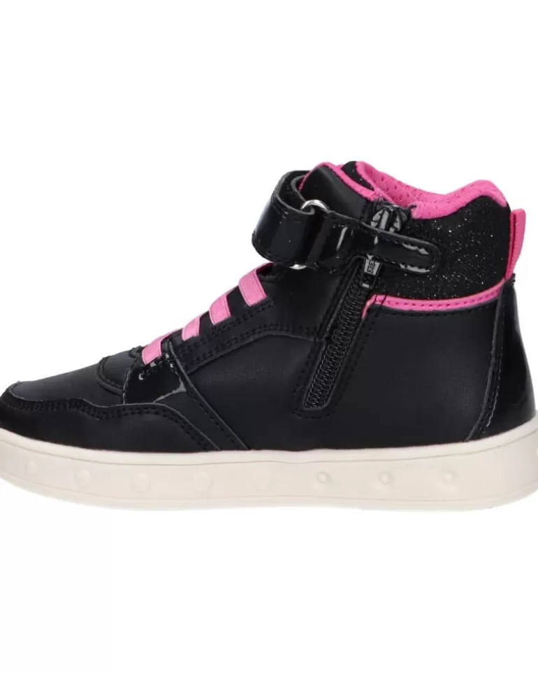 GEOX Deportivas De Niña J268Wa 05402 J Skylin Girl C0922 Black-Fuchsia Sale