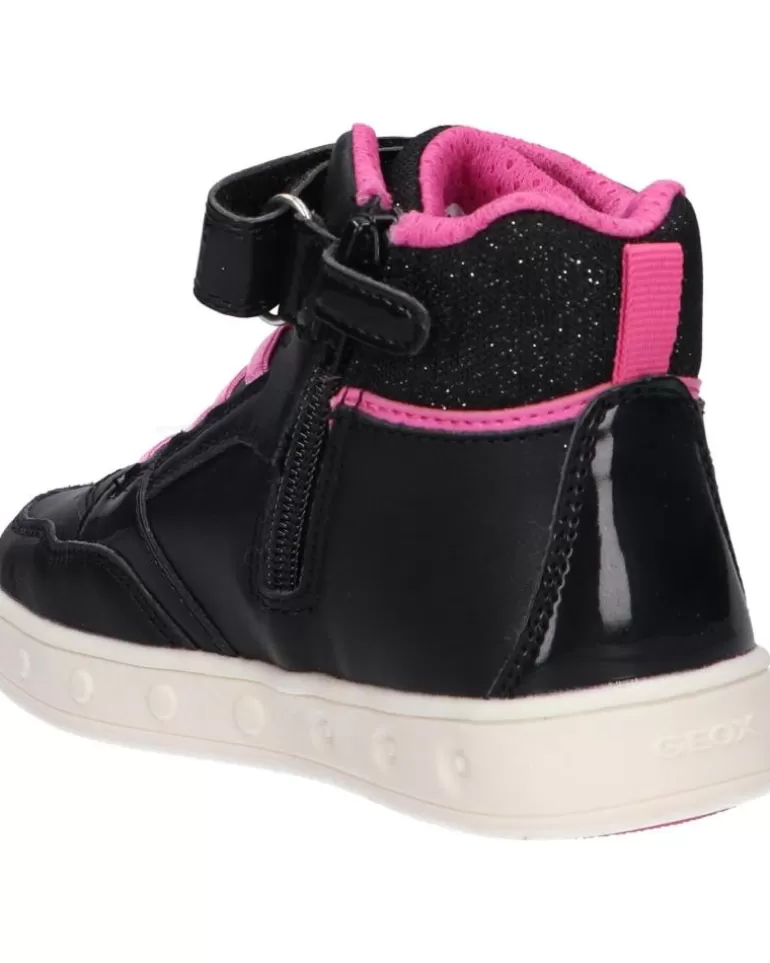 GEOX Deportivas De Niña J268Wa 05402 J Skylin Girl C0922 Black-Fuchsia Sale
