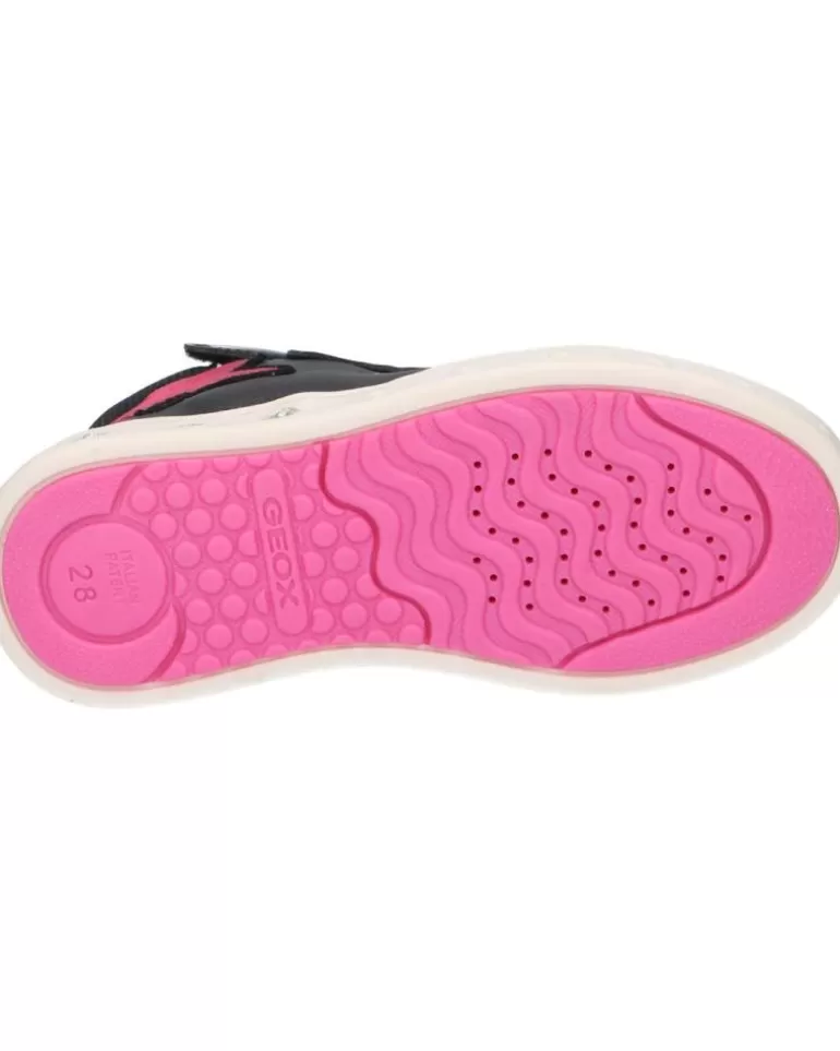 GEOX Deportivas De Niña J268Wa 05402 J Skylin Girl C0922 Black-Fuchsia Sale