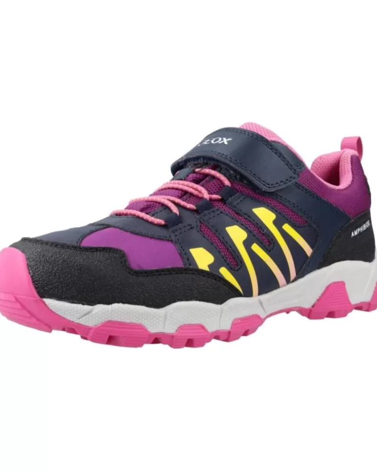 GEOX Deportivas De Niña J Magnetar G B Abx Violeta Flash Sale
