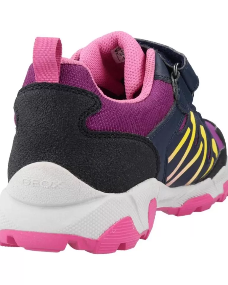 GEOX Deportivas De Niña J Magnetar G B Abx Violeta Flash Sale