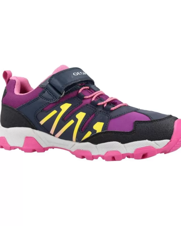 GEOX Deportivas De Niña J Magnetar G B Abx Violeta Flash Sale